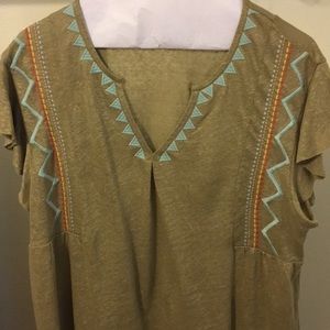 Sundance Catalog L Shirt